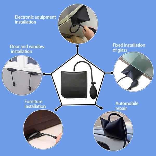 22-Piece Car Door Opening Emergency Tool Kit with Pull Wires