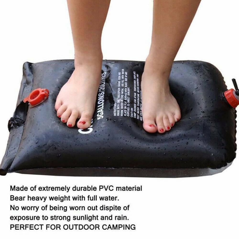 20L Solar Camping Shower Bag