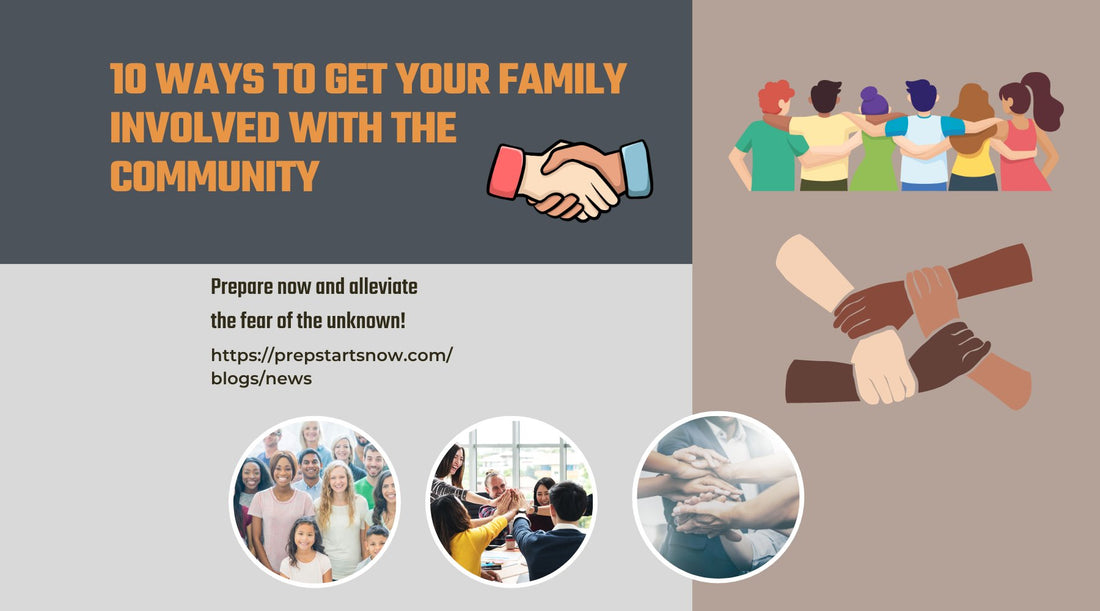 10 Ways to Get your Family Involved with the Community