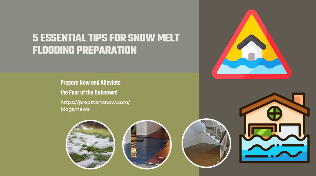 5 Essential Tips for Snow Melt Flooding Preparation