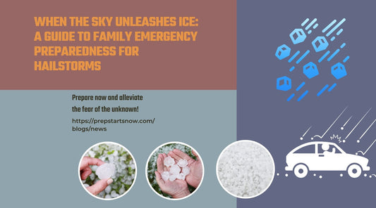 When the Sky Unleashes Ice: A Guide to Family Emergency Preparedness for Hailstorms