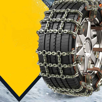 Tianzi Style Single Pack Tire Anti-Skid Chains: Winter-Ready Traction for Sedans and SUVs