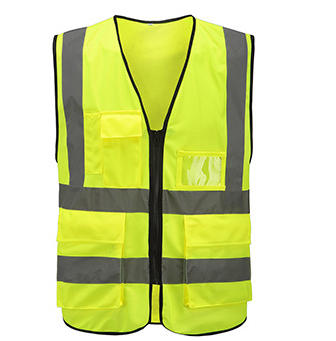 Direct Reflective Vest with Multi-Pockets - Stay Visible, Stay Safe!