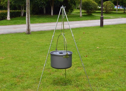 Alkane Campfire Tripod: Durable and Portable Outdoor Cooking Companion