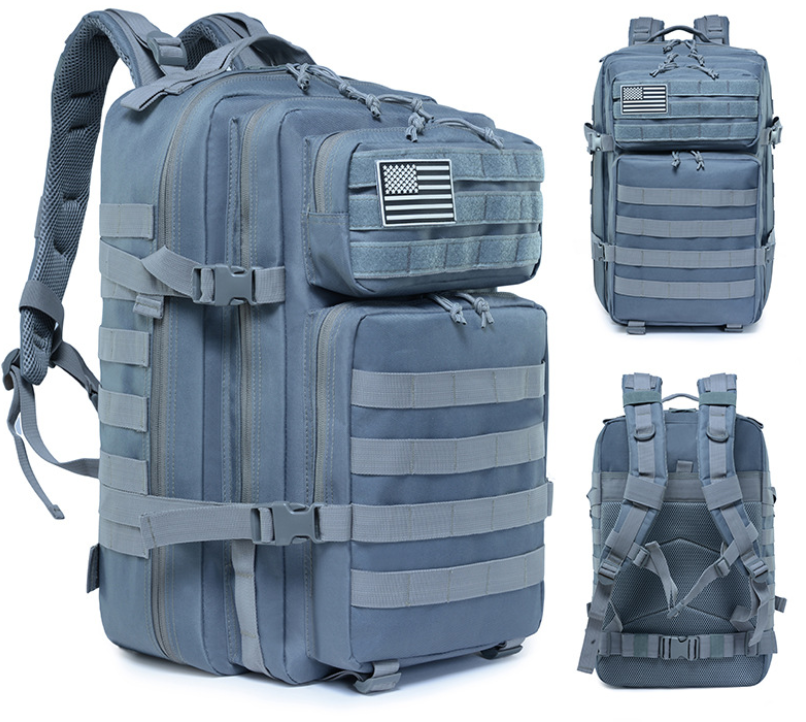 Tactical Backpack | 50L Waterproof, Tear-Resistant Military-Grade Backpack with MOLLE System