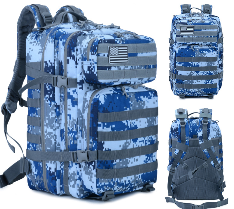 Tactical Backpack | 50L Waterproof, Tear-Resistant Military-Grade Backpack with MOLLE System