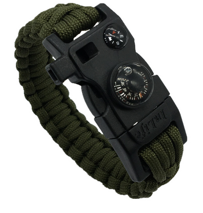 Umbrella Cord Bracelet: Durable Outdoor Tool with 550 Paracord Strength