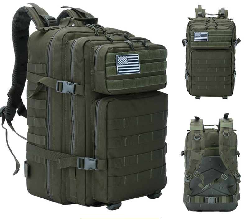 Tactical Backpack | 50L Waterproof, Tear-Resistant Military-Grade Backpack with MOLLE System