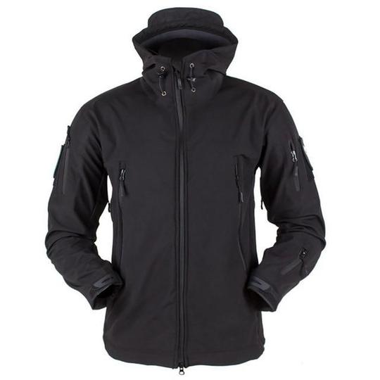 Windproof Hooded Soft Shell Jacket for Men: Stylish and Protective Outerwear