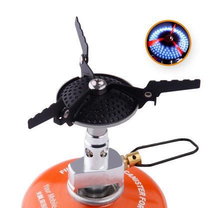 Compact and Powerful Outdoor Portable Stove Burner - Ideal for Camping and Hiking