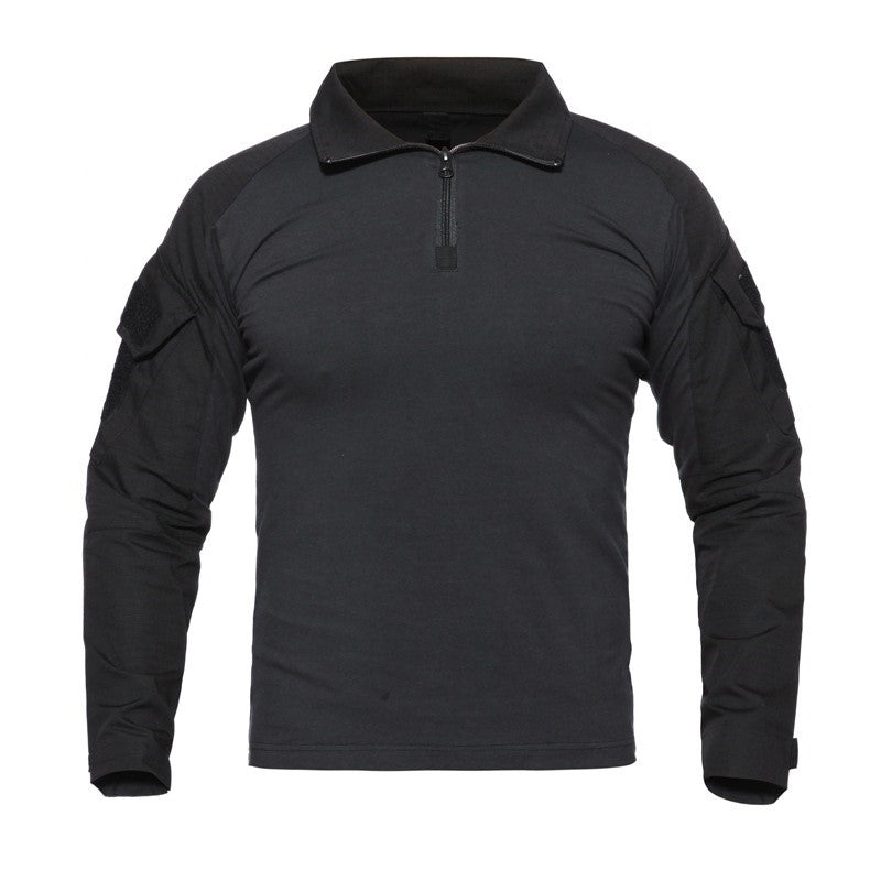 TacticalGuard Long Sleeve: All-Season Preparedness with Versatile Quarter-Zip Outdoor Shirt