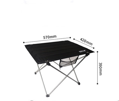 Portable Lightweight Aluminum Alloy Folding Table for Outdoor Adventures