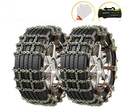 Tianzi Style Single Pack Tire Anti-Skid Chains: Winter-Ready Traction for Sedans and SUVs