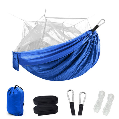 Explorer's Mosquito Net Hammock: Ultimate Comfort for Outdoor Adventures