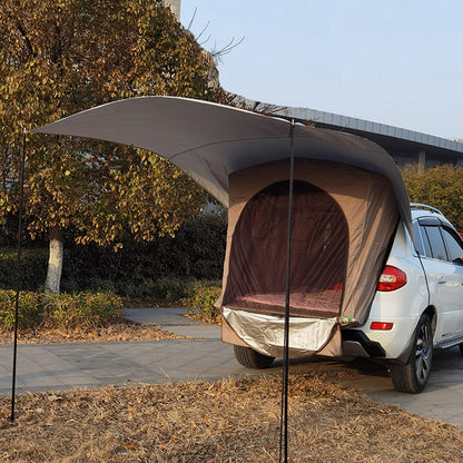 All-in-One Car Canopy Tent: Ultimate Preparedness for Tailgating, Camping, and Shade