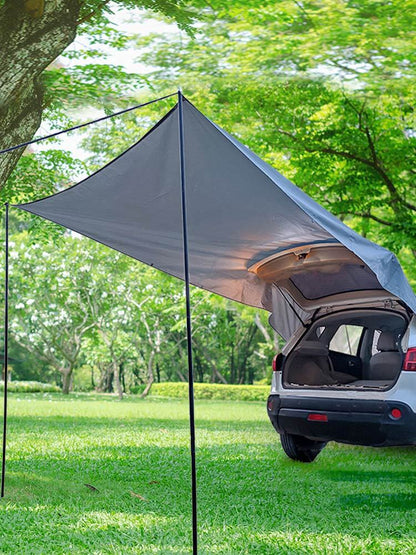 All-in-One Car Canopy Tent: Ultimate Preparedness for Tailgating, Camping, and Shade