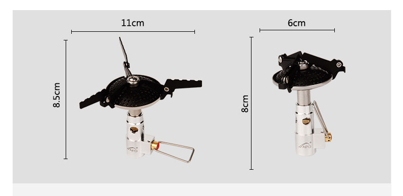 Compact and Powerful Outdoor Portable Stove Burner - Ideal for Camping and Hiking