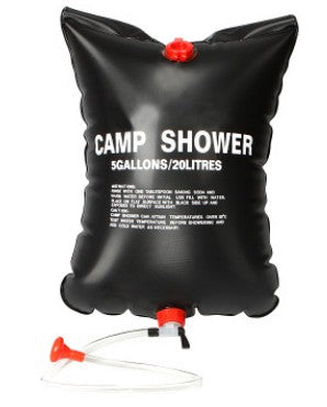 Stay Refreshed Anywhere: Solar-Powered PVC Shower Bag for Warm Outdoor Showers