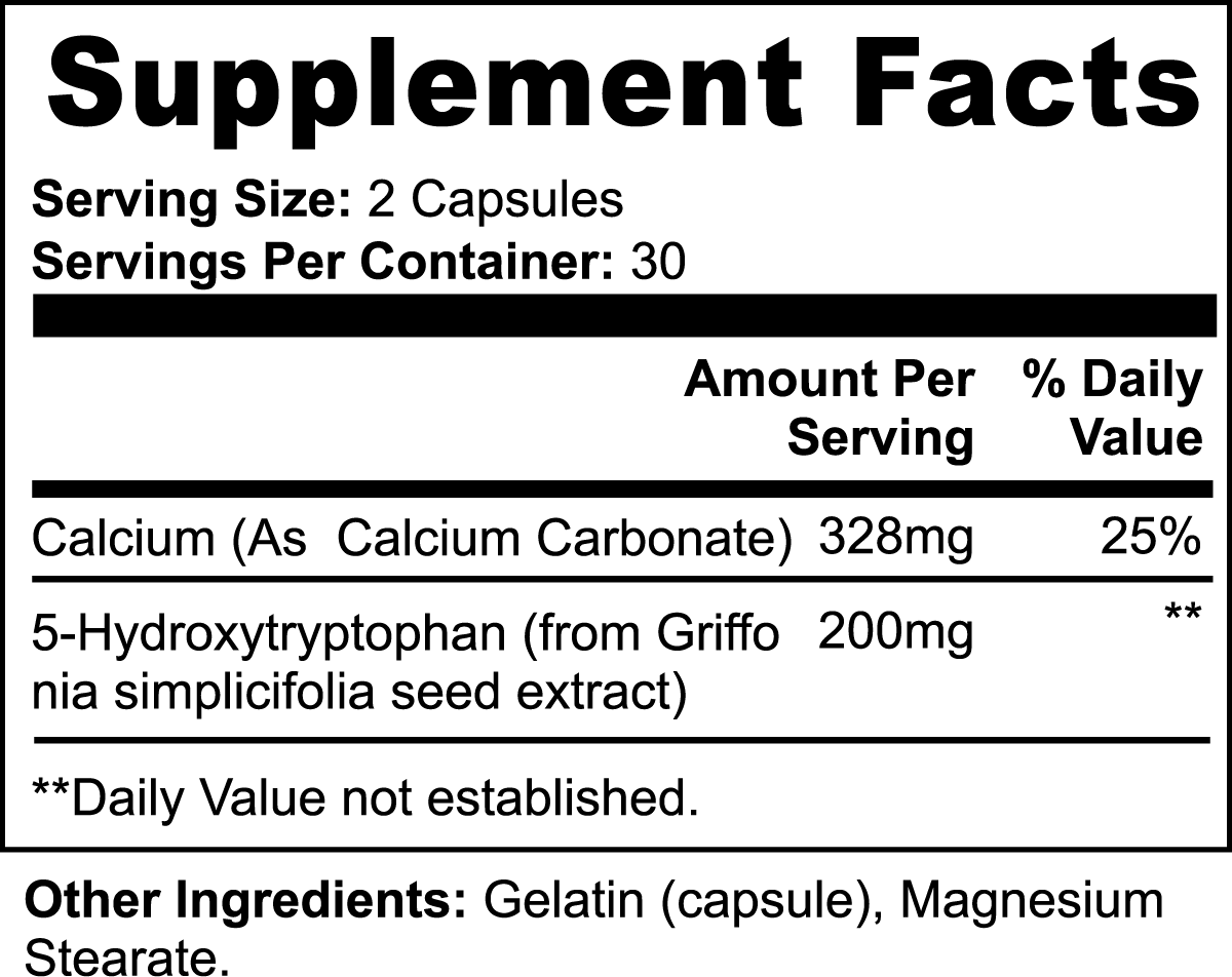 Prep Starts Now 5-HTP