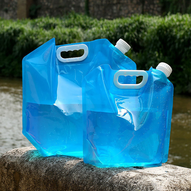 Foldable PVC Water Bag – Portable, Ready-to-Go Hydration for Emergency Preparedness