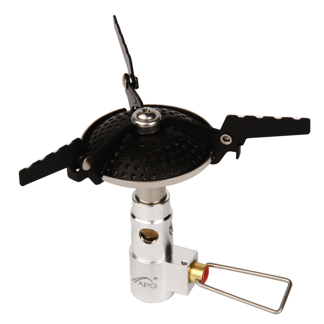 Compact and Powerful Outdoor Portable Stove Burner - Ideal for Camping and Hiking