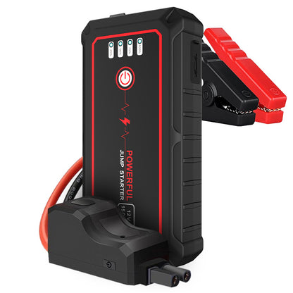 Compact Car Jump Starter Kit: 14000mAh Powerhouse with Smart Clip Technology