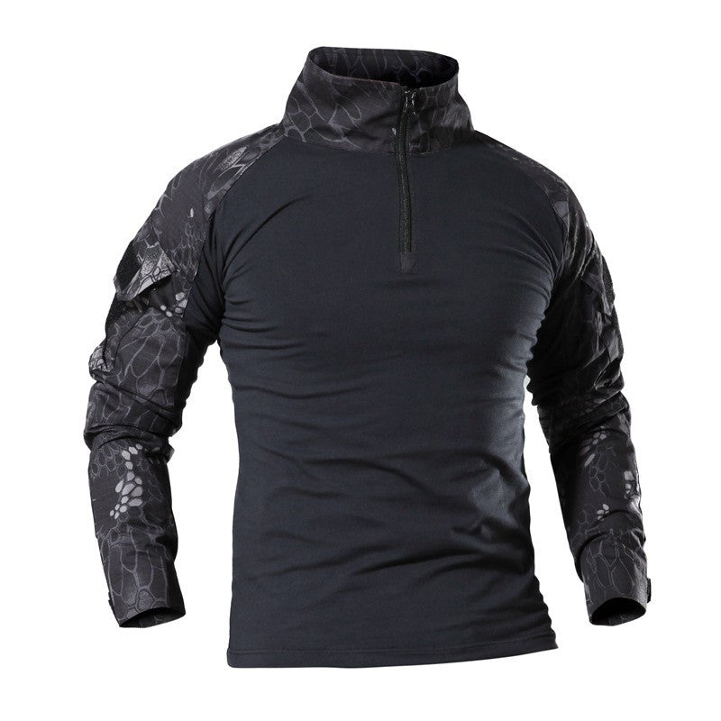 TacticalGuard Long Sleeve: All-Season Preparedness with Versatile Quarter-Zip Outdoor Shirt