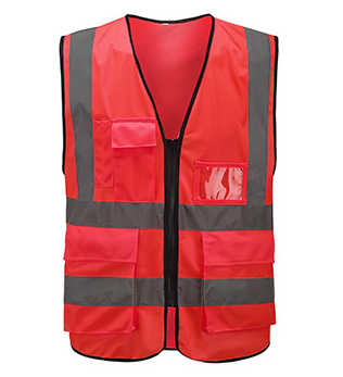 Direct Reflective Vest with Multi-Pockets - Stay Visible, Stay Safe!