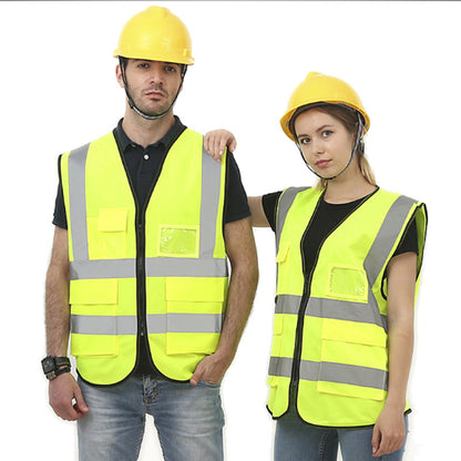 Direct Reflective Vest with Multi-Pockets - Stay Visible, Stay Safe!