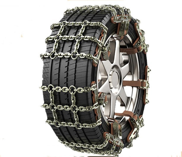 Tianzi Style Single Pack Tire Anti-Skid Chains: Winter-Ready Traction for Sedans and SUVs