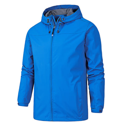 Men's All-Season Outdoor Jacket: Windproof & Waterproof