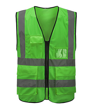 Direct Reflective Vest with Multi-Pockets - Stay Visible, Stay Safe!