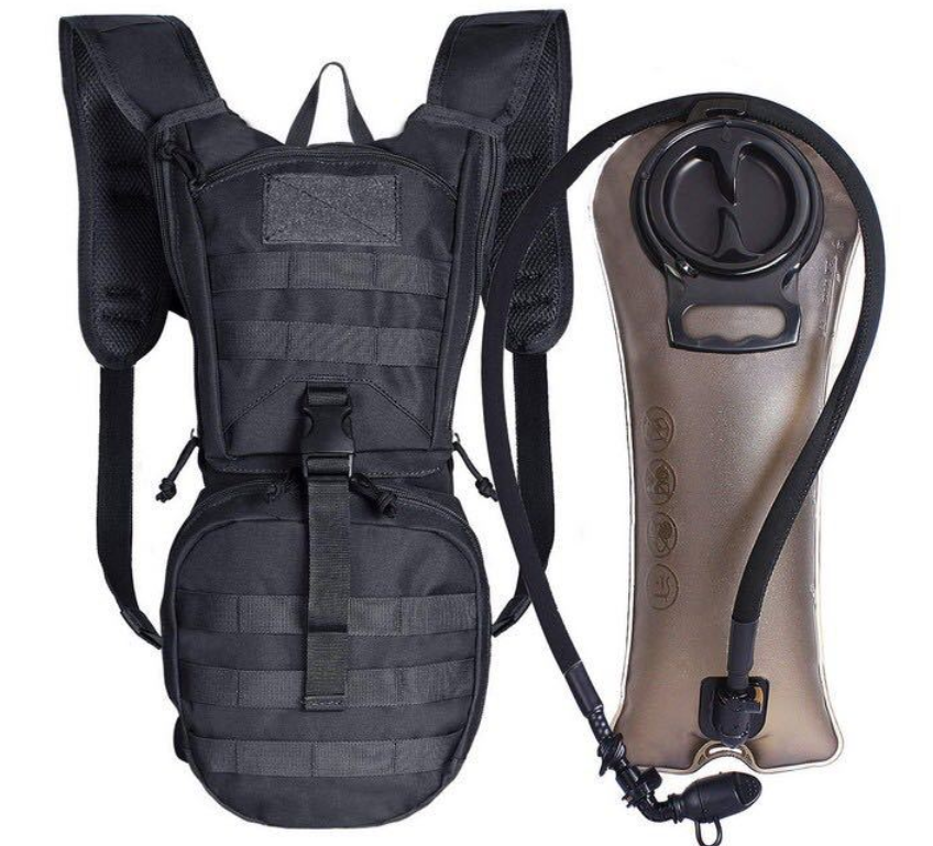 Compact 3L Hydration Backpack with Extra-Long Straw: Perfect for Outdoor Activities