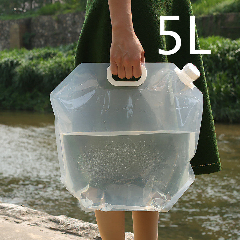 Foldable PVC Water Bag – Portable, Ready-to-Go Hydration for Emergency Preparedness