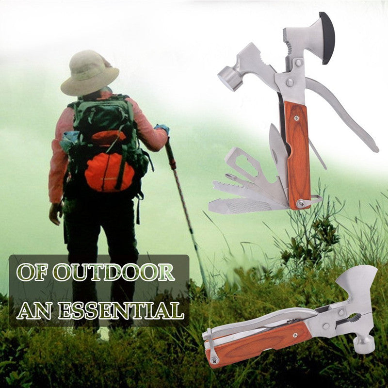 NomadCrafts Multi-Tool – Your Ultimate Companion for Outdoor Exploration and Camping!