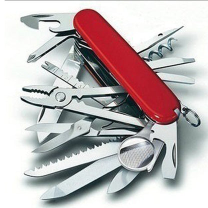 Versatile Stainless Steel Pocket Tool: 15 Functions in a Compact Design