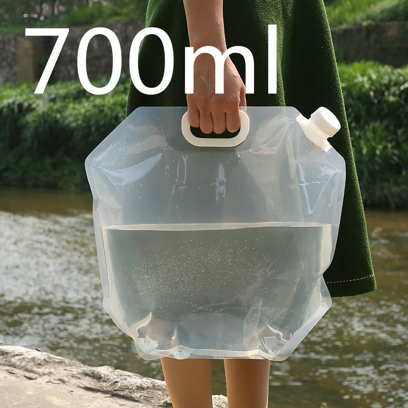 Foldable PVC Water Bag – Portable, Ready-to-Go Hydration for Emergency Preparedness