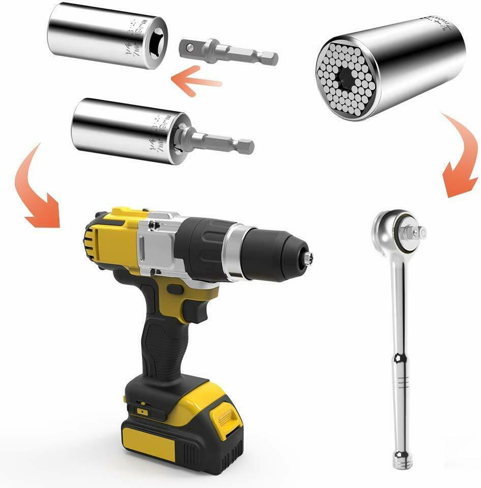 UltimateFlex Universal Socket Wrench – Your All-in-One Solution for Effortless Fastening!