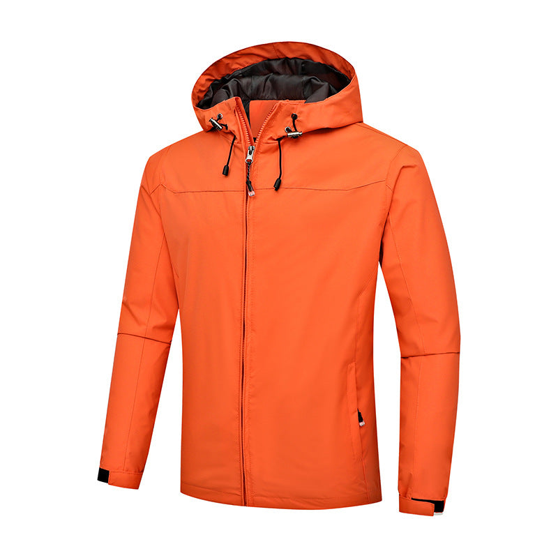 Men's All-Season Outdoor Jacket: Windproof & Waterproof