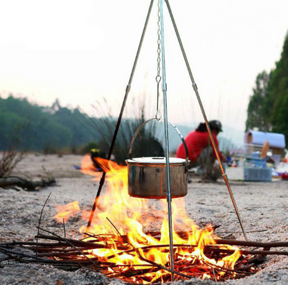 Alkane Campfire Tripod: Durable and Portable Outdoor Cooking Companion