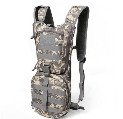 Compact 3L Hydration Backpack with Extra-Long Straw: Perfect for Outdoor Activities