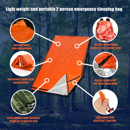 Emergency Sleeping Bag – Survival Bivvy Sack