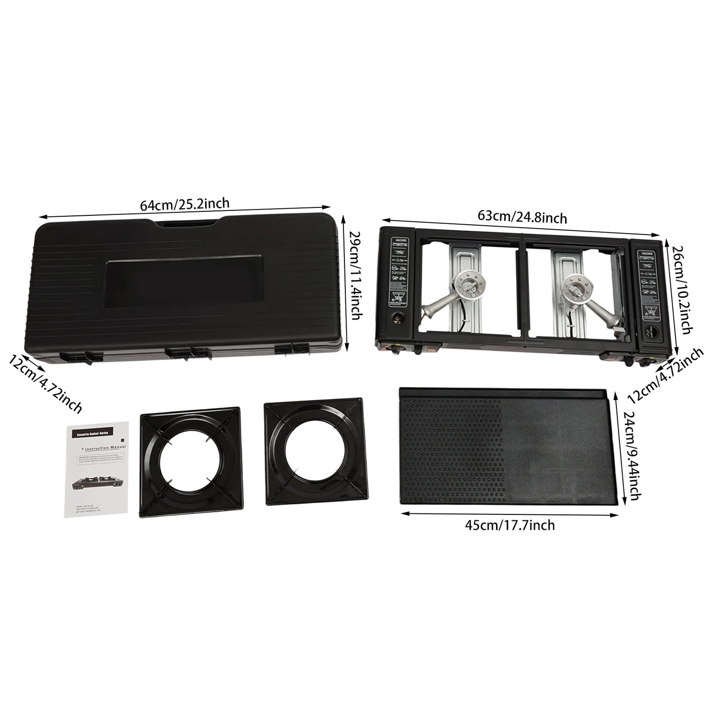 Camp Stove Specifications