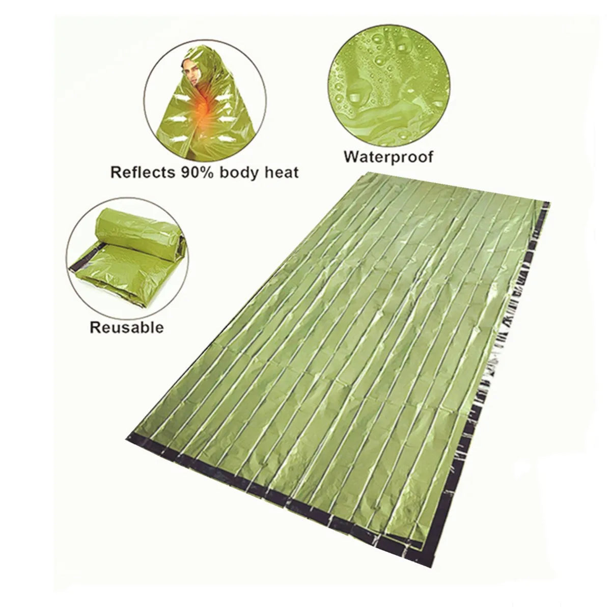Emergency Sleeping Bag – Survival Bivvy Sack