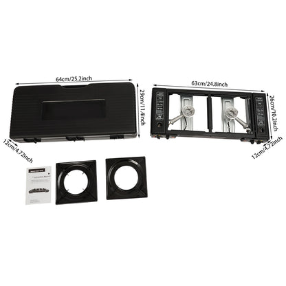 Camp Stove with specifications 