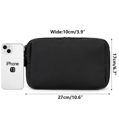 Black rectangular baking dish on a white background