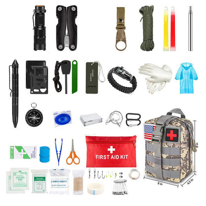 Comprehensive First Aid and Preparedness Kit: Your Essential Companion for Outdoor Adventures