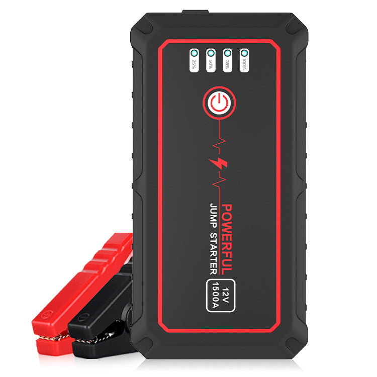 Compact Car Jump Starter Kit: 14000mAh Powerhouse with Smart Clip Technology