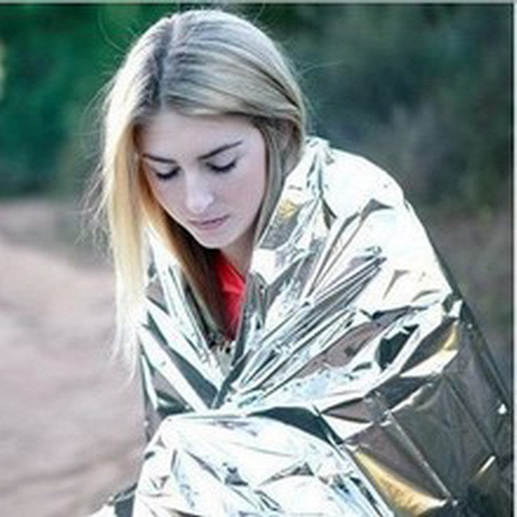 Emergency Survival Blanket: Reflective, Thermal, and Compact