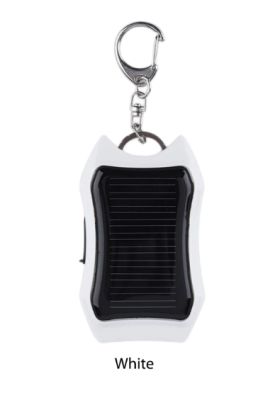 Compact and Stylish Emergency Solar Charger Keychain